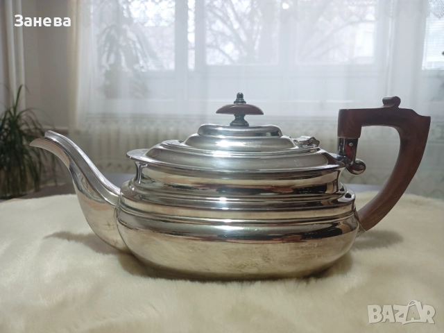 Английски  посребрен сет., снимка 11 - Антикварни и старинни предмети - 52584046