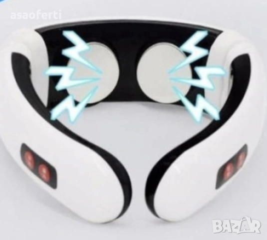 ⭐ Електромагнитен Масажор HX-5880 – Импулсна Терапия, Подгряване и 2 Външни Електрода, снимка 2 - Масажори - 52560904