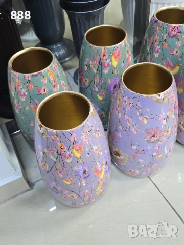 вази метални 30 см