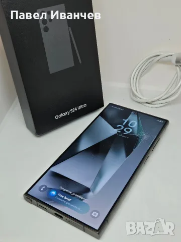ТОП Samsung Galaxy S24 Ultra 5G 256Gb/12Ram Titanium Black
