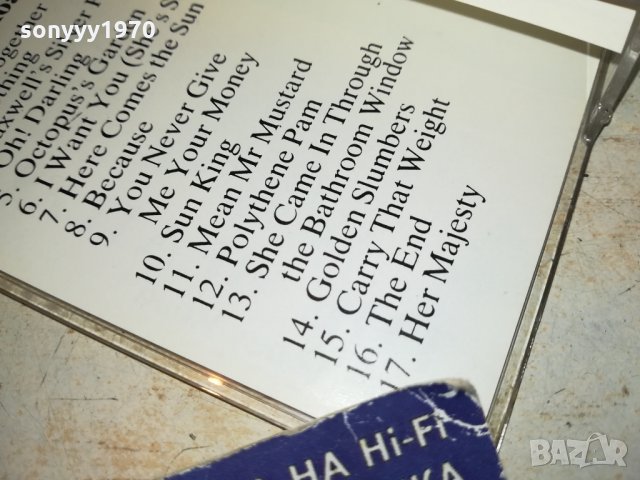 поръчана-BEATLES-ABBEY ROAD-КАСЕТА 3112211651, снимка 17 - Аудио касети - 35285326