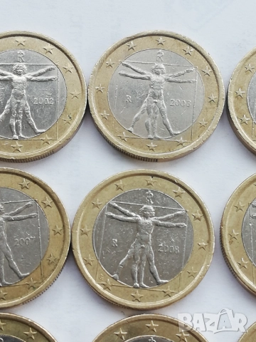 колекция от 1 евро Италия различни години, снимка 3 - Нумизматика и бонистика - 50435536