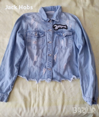 Уайтснек /Метъл яке с нашивки , снимка 2 - Якета - 54230731