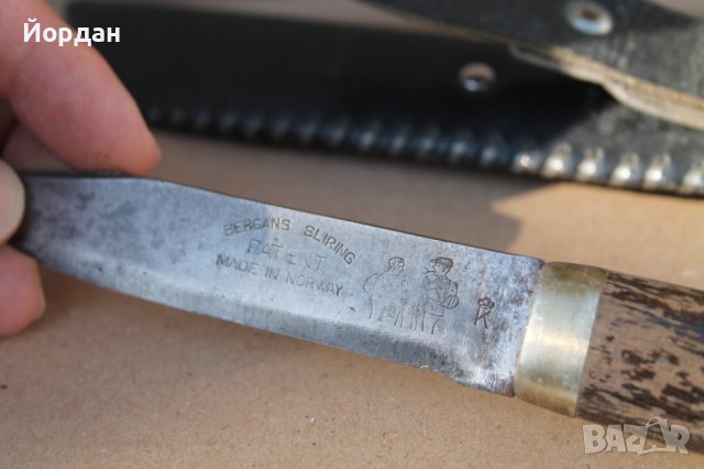 Норвежки нож ''Bergans Slining'', снимка 12 - Антикварни и старинни предмети - 40877223