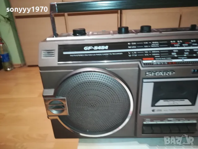 SHARP-ИДЕАЛЕН КАТО НОВ 1012241103LK1EWC, снимка 13 - Радиокасетофони, транзистори - 48291144