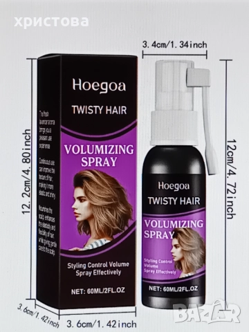 Спрей и Пудра за обем на косата, снимка 2 - Продукти за коса - 48141160