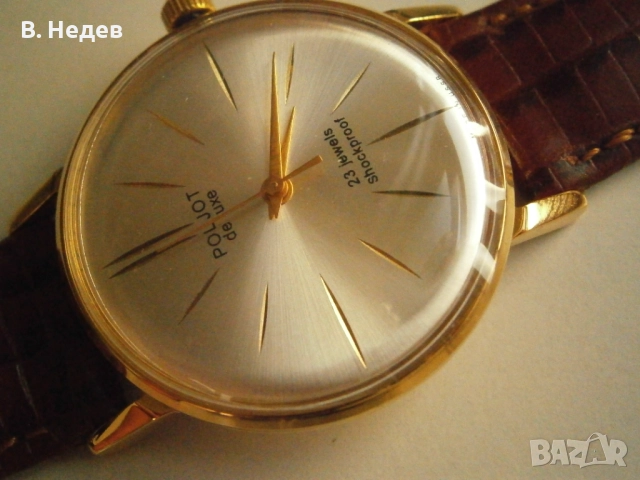 POLJOT de luxe, 23 jewels, cal. 2209, USSR! Нов часовник!, снимка 3 - Мъжки - 52686579