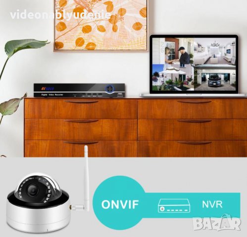 WIFi Super UltraHD 2/5MP 2592*1944 Onvif H.265 Безжична IP Камера SonyIMX335 Микрофон mSD Карта Слот, снимка 13 - IP камери - 31249932