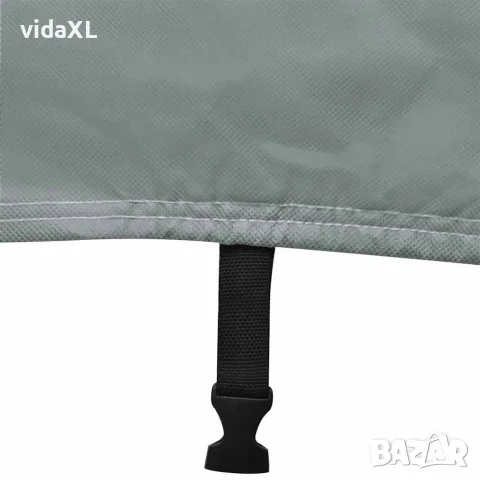 vidaXL Покривало за каравана, сиво, размер M, снимка 6 - Каравани под наем - 56146275