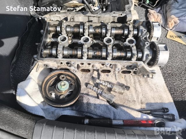 оборудвана глава за K12C , колянов вал .