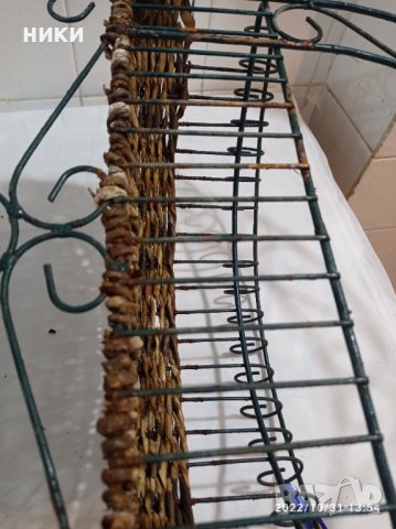 стилаж метален за стена 801, снимка 2 - Етажерки - 38646687