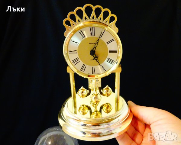 Настолен часовник Staiger Западна Германия. , снимка 3 - Антикварни и старинни предмети - 29349351