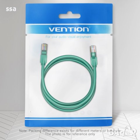 Vention Кабел LAN UTP Cat.6 Patch Cable - 1M Green - IBEGF, снимка 11 - Кабели и адаптери - 44217434