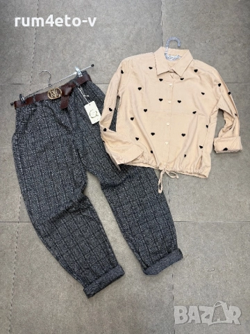 Зимен панталон в 5 варианта , снимка 5 - Панталони - 52055576