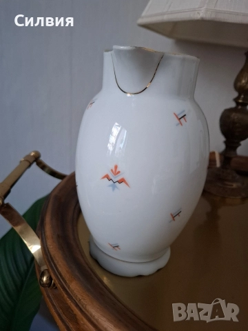 Кана, Ваза, ретро порцелан , снимка 9 - Други ценни предмети - 52790486