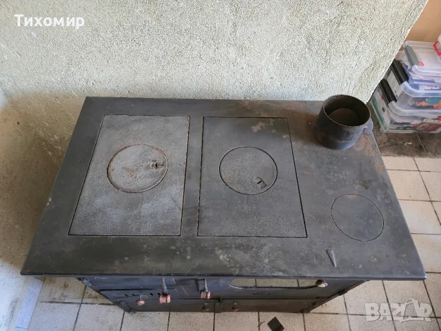 Камина и готварска печка "Прити"., снимка 3 - Отоплителни печки - 56175624