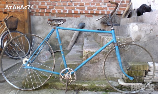 ретро- стари вело части-,мъжко колело-рамка, снимка 11 - Части за велосипеди - 21698715