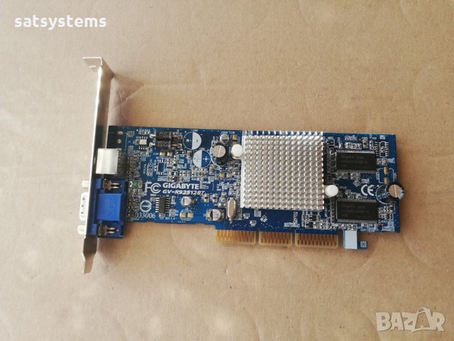Видео карта ATi Radeon Gigabyte R9250T 128MB DDR 64bit AGP