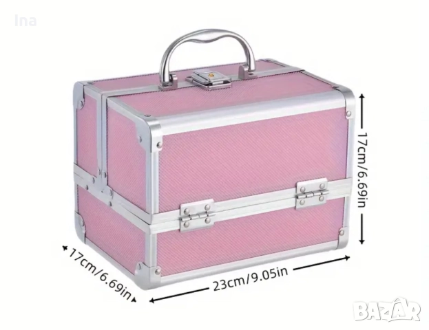 Професионален куфар за грим , снимка 3 - Куфари - 52338244