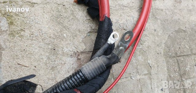 Силов плюсов кабел за акумулатора за бмв е36 6 цилиндровите мотори, снимка 2 - Части - 30538118