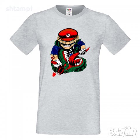 Мъжка тениска Mario VS Monster Игра,Изненада,Подарък,Празник,Повод, снимка 10 - Тениски - 37236957
