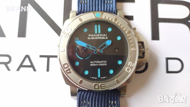 PANERAI Submersible Mike Horn - 47mm механичен клас 5A+ PAM00985, снимка 1