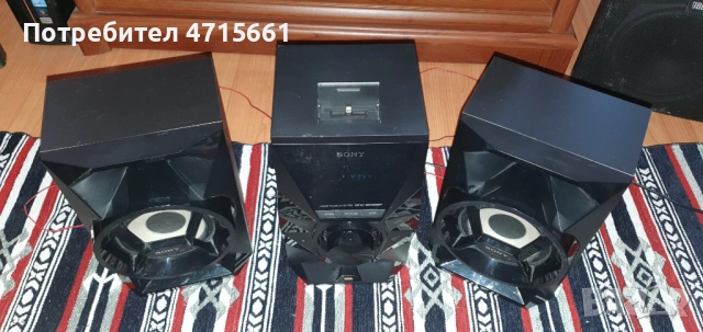 Sony Стерео система CD USB  радио, снимка 3 - Аудиосистеми - 53181701