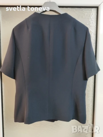 Елегантно тъмно синьо сако на Luxima, снимка 2 - Сака - 50544933