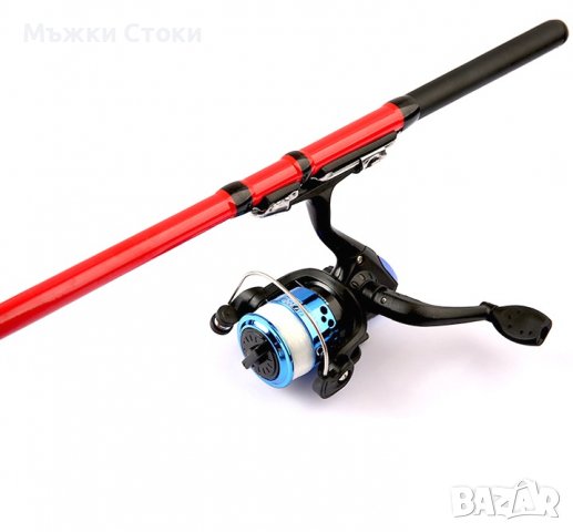 Малка Телескопична Въдица 2.10,2.40,2.70 и 3.00м Модел 3, снимка 6 - Въдици - 37635257