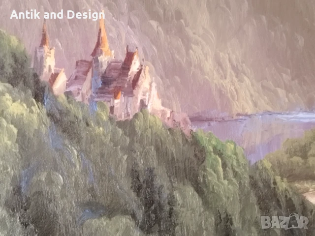 Картина от известен Руски художник Иван Тащук , снимка 4 - Антикварни и старинни предмети - 50527494