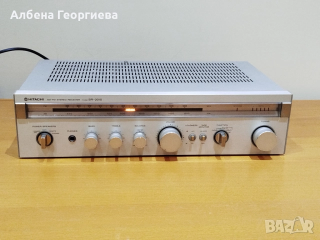 Ресийвър стерео HITACHI 2010  AM/FM -JAPAN - 125W, снимка 8 - Ресийвъри, усилватели, смесителни пултове - 52693160