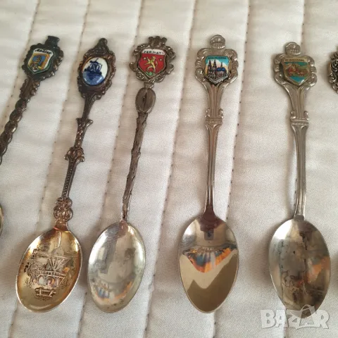 Сувенирни посребрени лъжички, снимка 4 - Колекции - 49877056