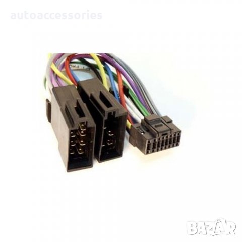 3000052230 Евробукса KS3500 Sony XR-3500 16-пинов ISO кабел, снимка 1