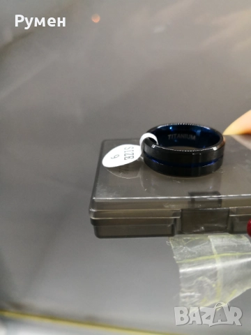 Мъжки пръстен и верижка нови