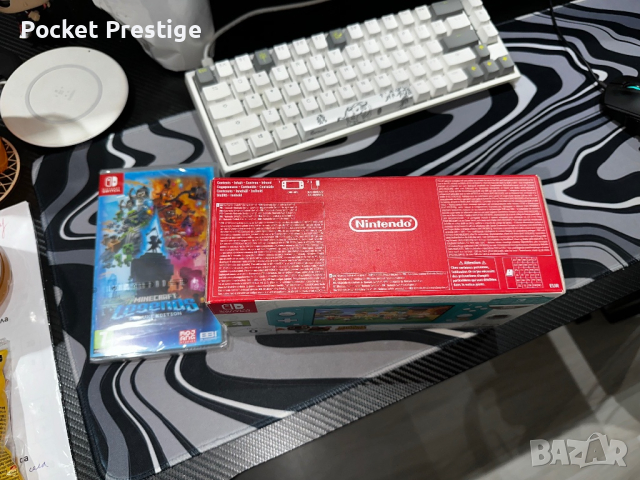Nintendo switch lite aloha edition + animal crossing + minecraft legends deluxe edition, снимка 2 - Nintendo конзоли - 44717158