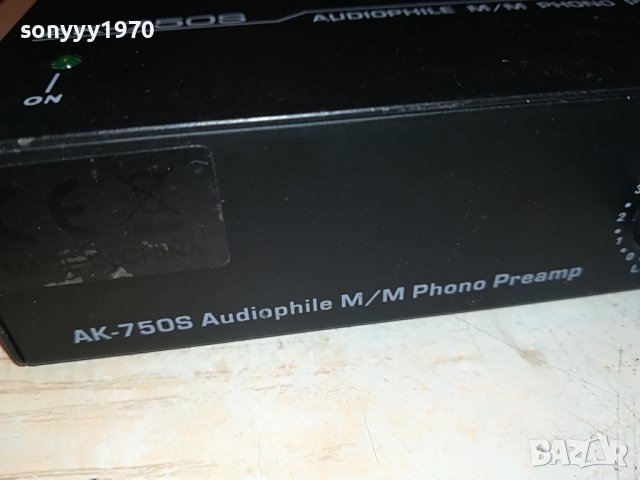 🛑AK-760S AUDIOPHILE M/M PHONO PREAMP 1909220926М, снимка 10 - Ресийвъри, усилватели, смесителни пултове - 38045588