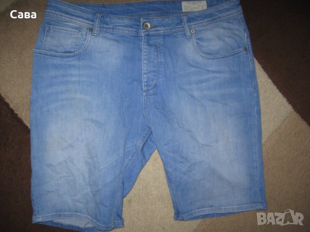 Къси дънки  BLUE RIDGE,SELECTED   мъжки,Л, снимка 7 - Дънки - 37299314