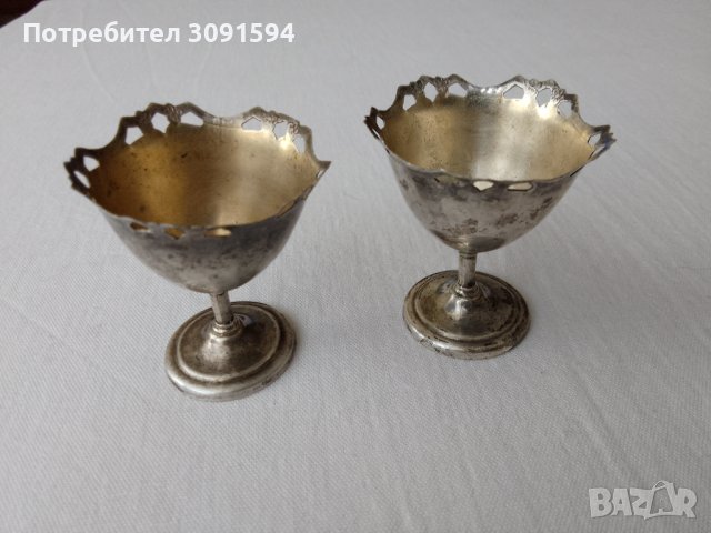 Два Зарфа за яйца, снимка 4 - Други ценни предмети - 42731950