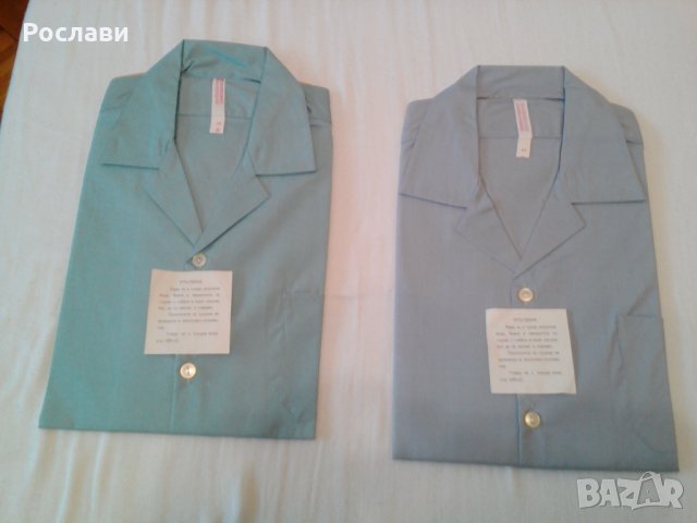 057. Мъжки ризи с къс ръкав по номера и цветове по 2 лв броя, снимка 5 - Ризи - 35586060