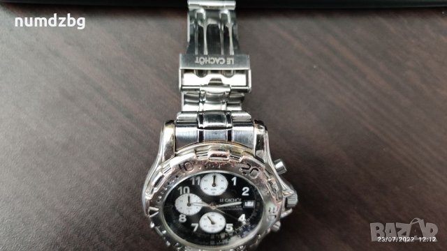 LE CACHOT мъжки часовник механизъм miyota, снимка 3 - Луксозни - 37475520