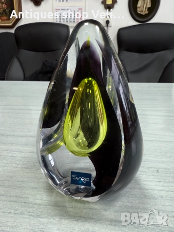 Дизайнерско преспапие SVAJA №7686, снимка 5 - Други ценни предмети - 52662383