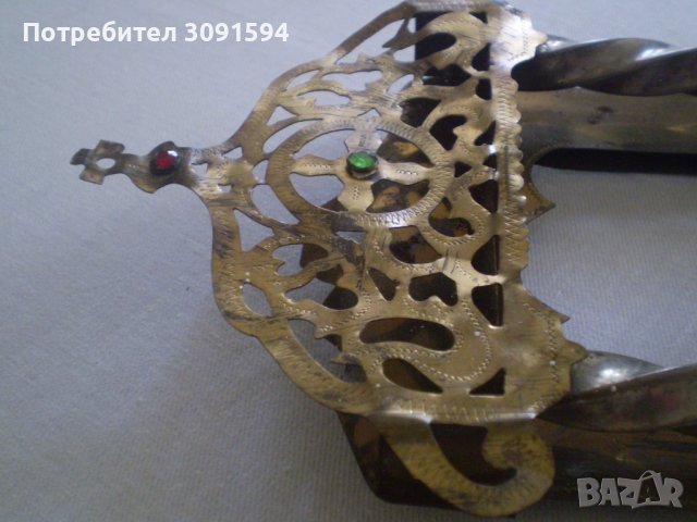 Антикварно руско домашно кандило с иконостас, снимка 13 - Антикварни и старинни предмети - 37190701