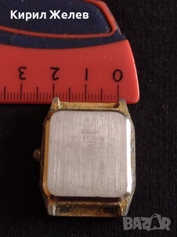 Стилен дамски часовник SEIKO QUARTZ JAPAN с кристали Сваровски интересен модел - 26889, снимка 5 - Дамски - 36548798