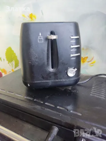 НОВ! ТОСТ С 33%по-евтин! Тостер Препича филийки и затопля филийки и хлебчета. Функция размразяване, снимка 6 - Тостери - 42065114