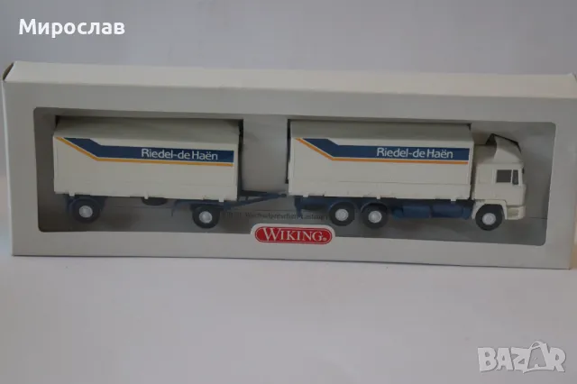 WIKING H0 1/87 MAN КАМИОН МОДЕЛ ИГРАЧКА КОЛИЧКА