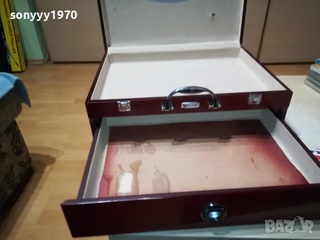 КРАСИВ ДЪРВЕН КУФАР ОТ ФРАНЦИЯ 1812241845, снимка 16 - Антикварни и старинни предмети - 48394607