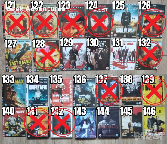 Екшън Филми DVD's - Оригинални Дискове на Английски Език - 5 лв/бр , снимка 7 - Екшън - 47015417