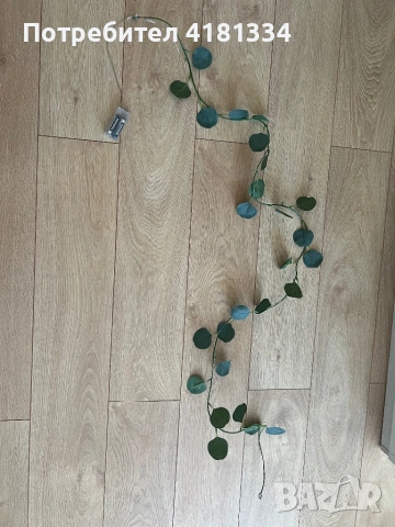 Декорация изкуствена зеленина и лампички , снимка 6 - Декорация за дома - 53889583