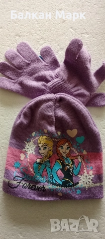 🧤🎀 Оригинални зимни детски комплекти Disney Frozen и Paw Patrol – шапка + ръкавици 🎀🧤, снимка 8 - Шапки, шалове и ръкавици - 52087430