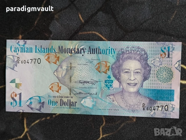 Банкнота - Кайманови Острови - 1 долар UNC | 2018г.